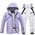 Violet / Blanc