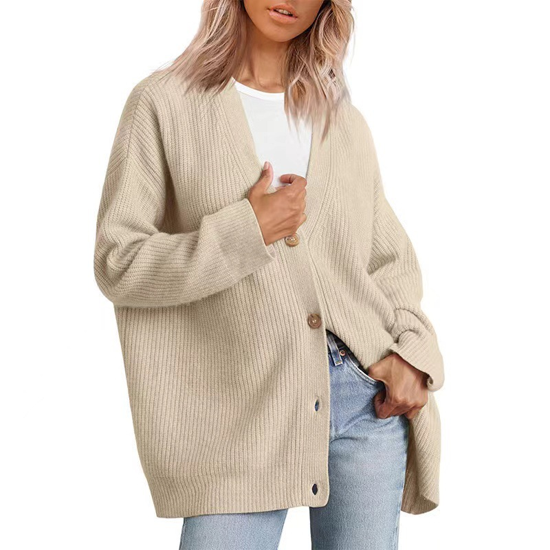Strickjacke Damen | Cardigan Damen Ganzjährig für Damen