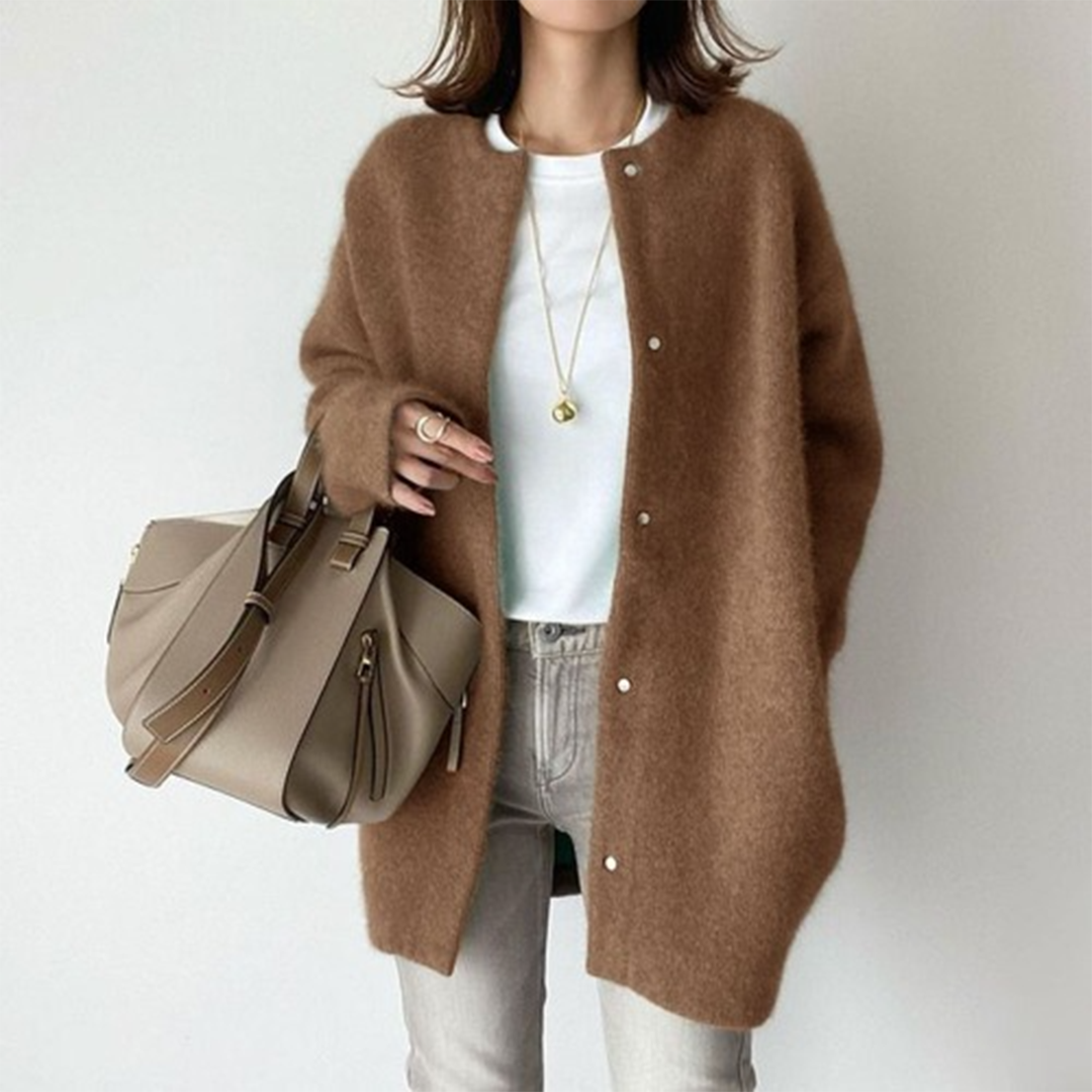 Strickjacke Damen | Lange Strickjacke für Damen, Vielseitige Alljahres-Bekleidung