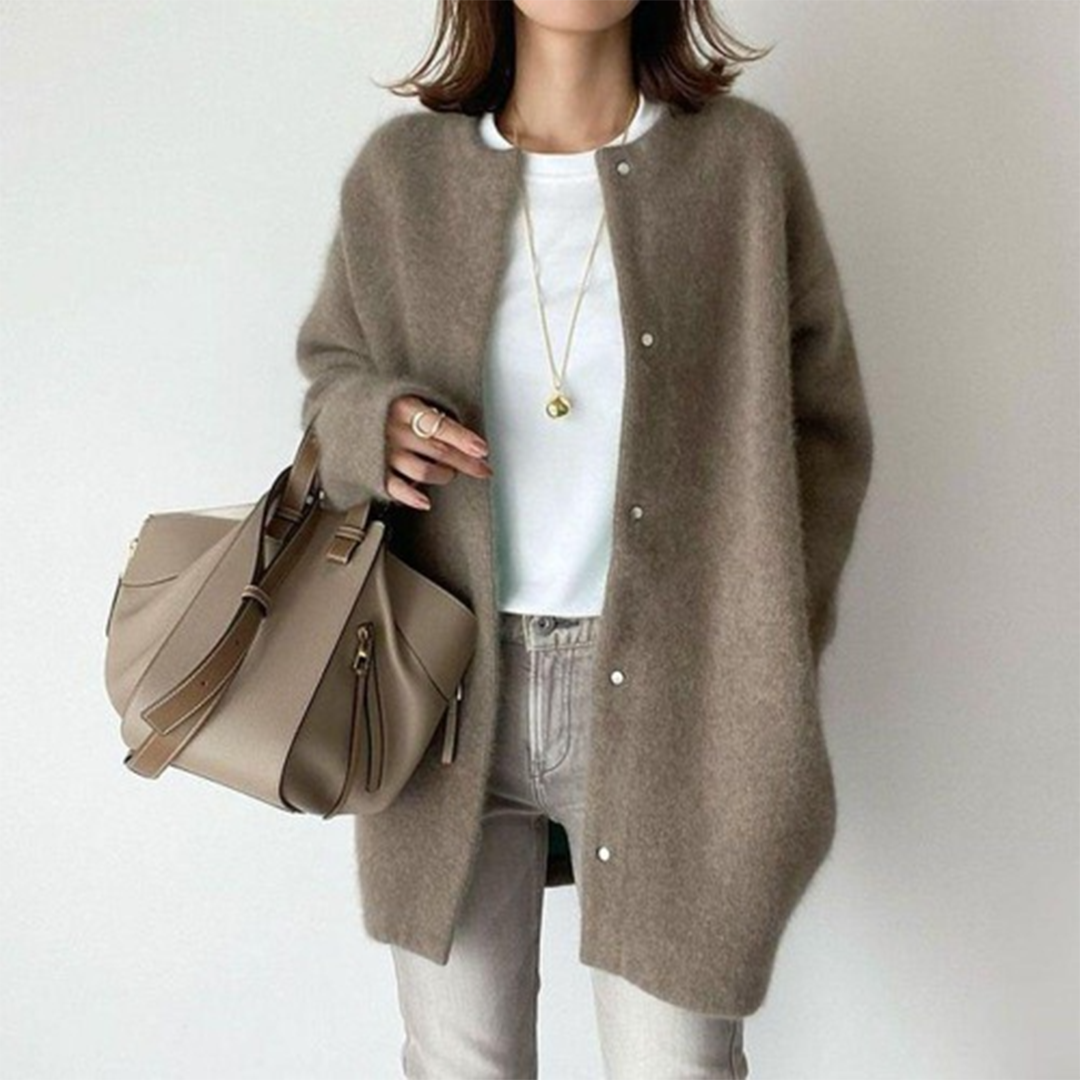 Strickjacke Damen | Lange Strickjacke für Damen, Vielseitige Alljahres-Bekleidung