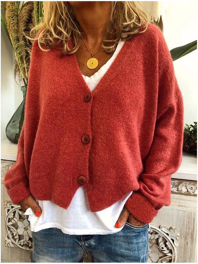 Strickjacke Damen | Lange Strickjacke für jede Jahreszeit, Must-Have für die Garderobe