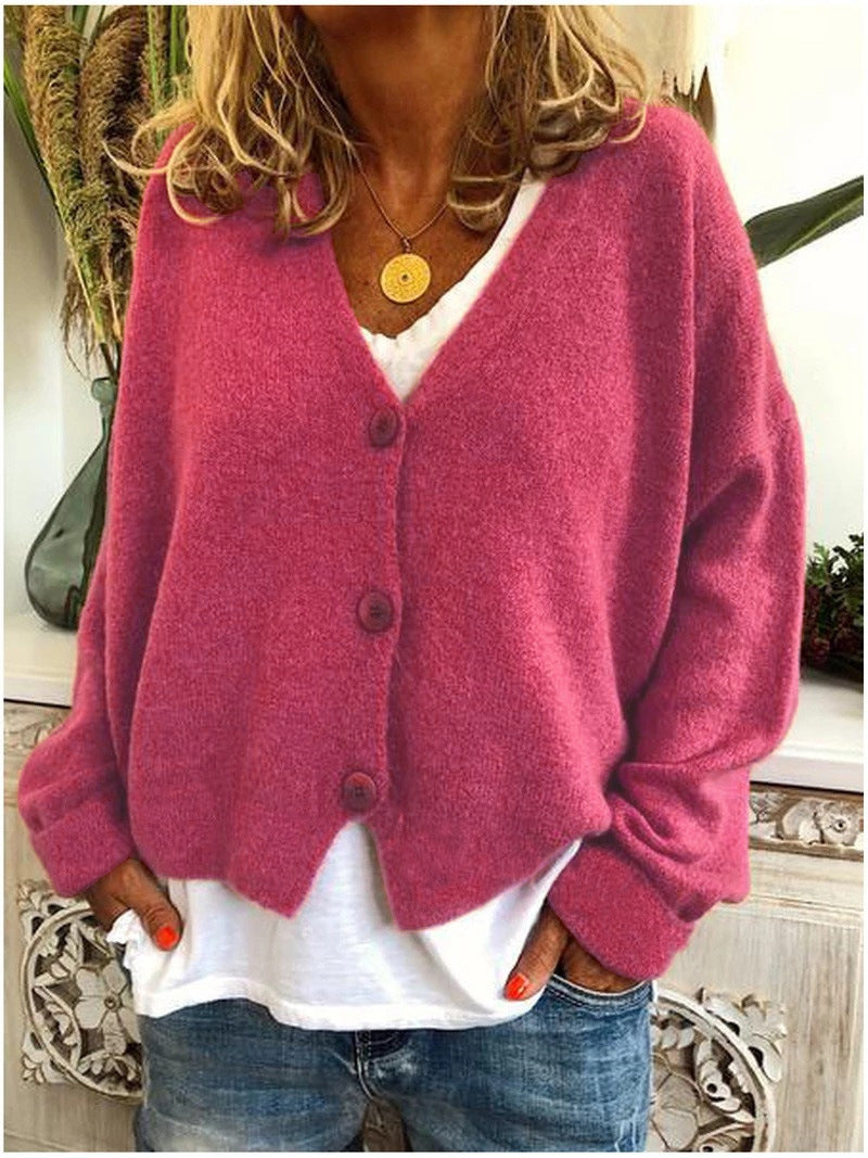 Strickjacke Damen | Lange Strickjacke für jede Jahreszeit, Must-Have für die Garderobe