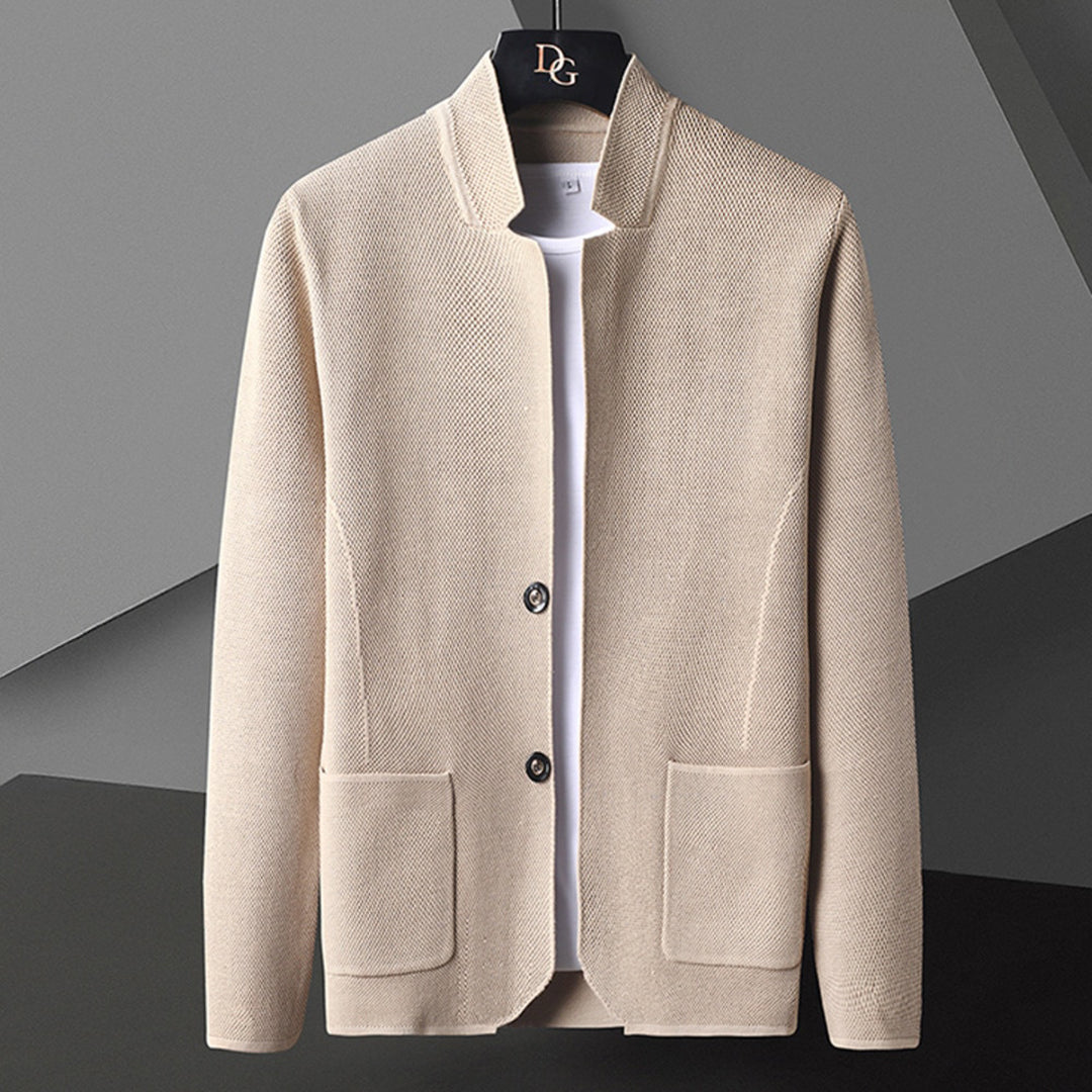 Strickjacke Herren | Übergangsmode für Männer, Taillierte Herren Strickjacken