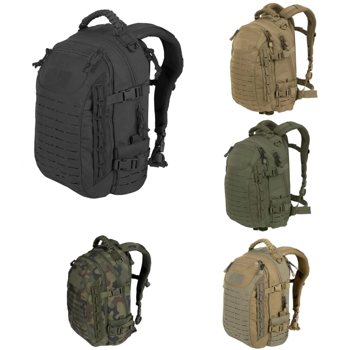 Taktischer Rucksack – modular, wasserdicht, mit Laptopfach und gepolstertem Tragesystem für Outdoor-Aktivitäten