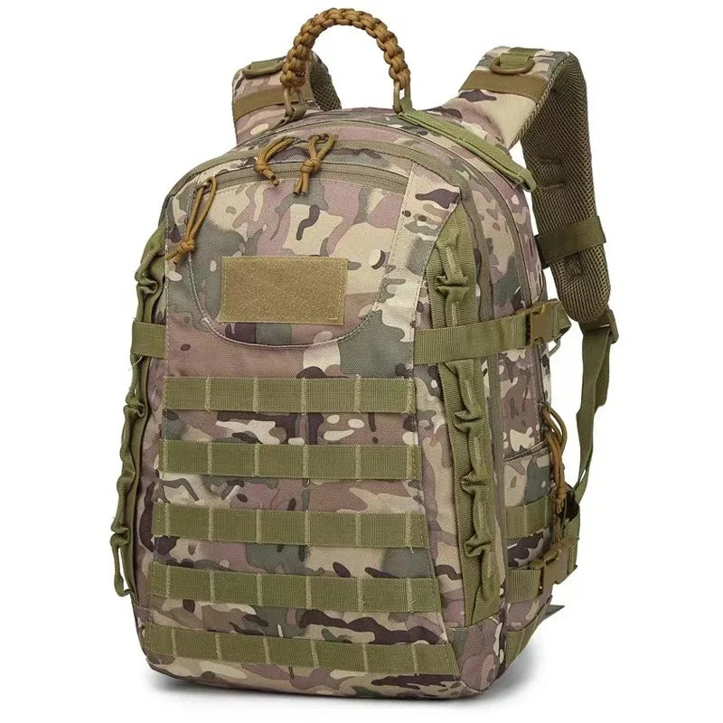Taktischer Rucksack – modular, wasserdicht, mit Laptopfach und gepolstertem Tragesystem für Outdoor-Aktivitäten