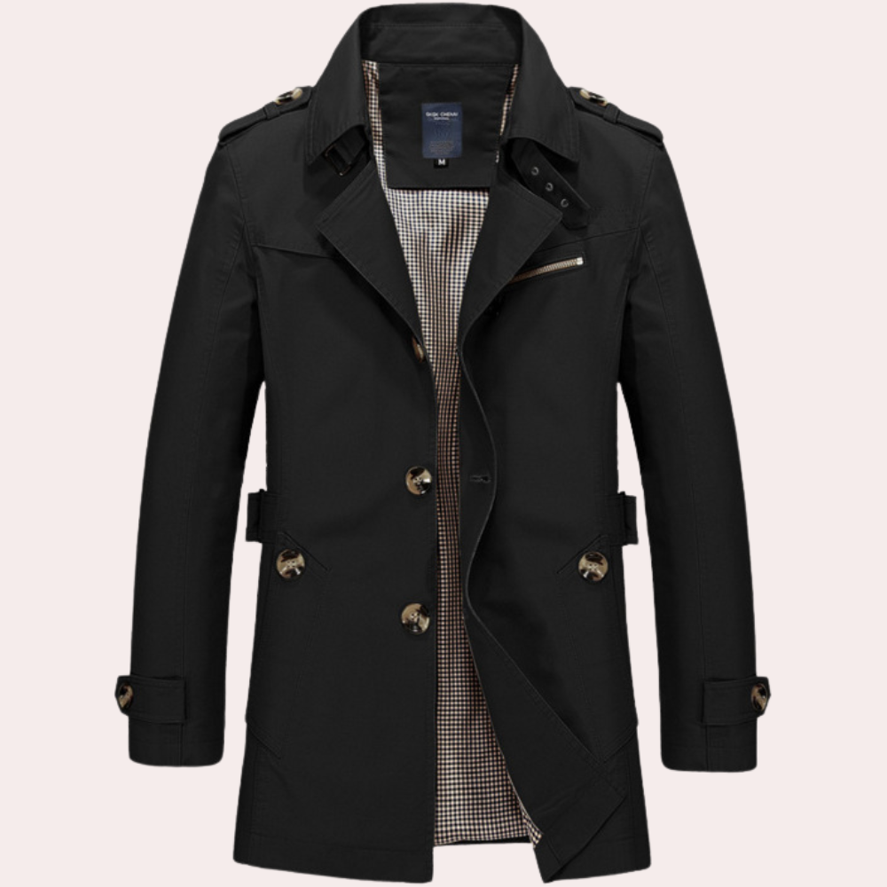 Trenchcoat Herren | Trenchjacke für Frühling und Herbst