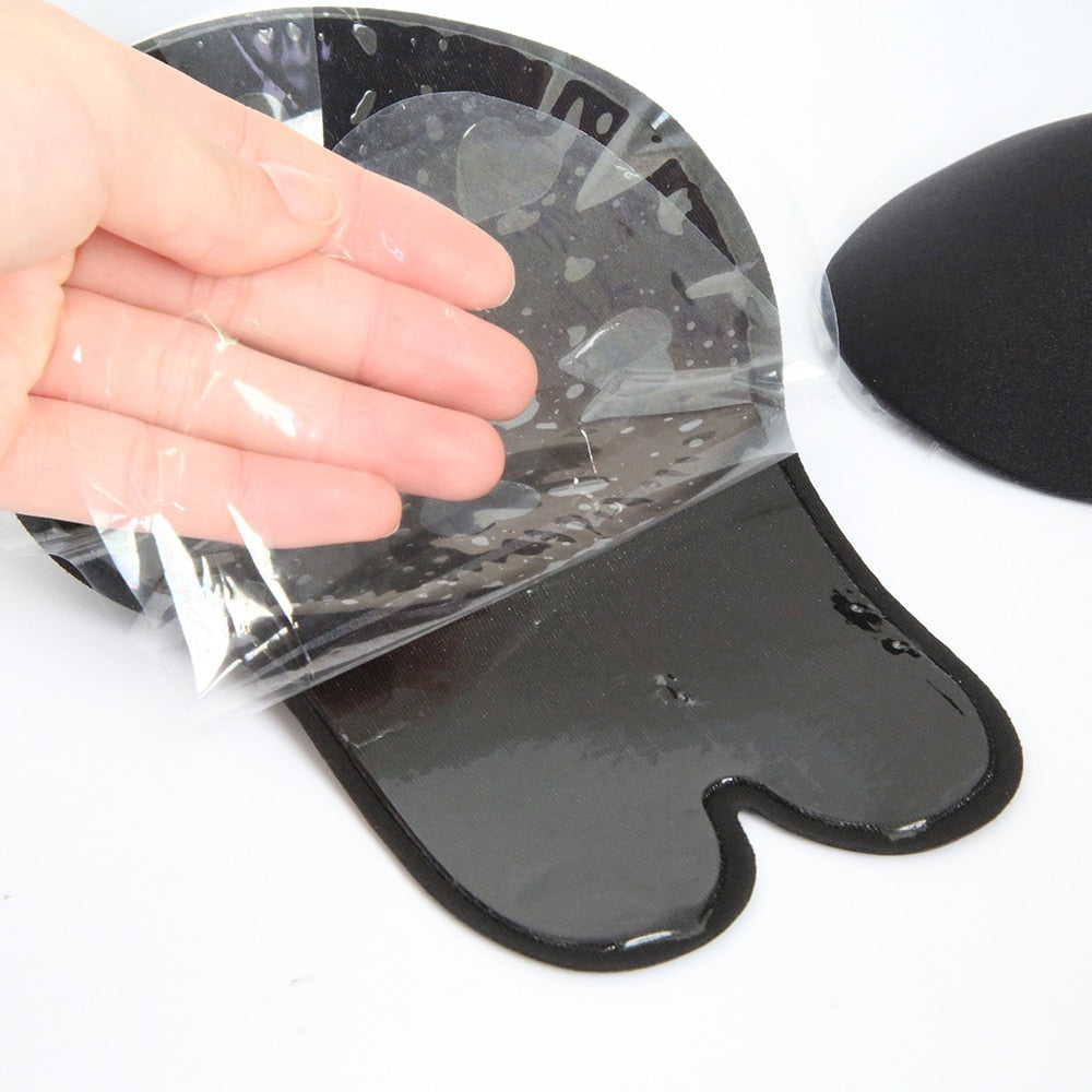 Unsichtbares Lift-Up Brusttape für alle Cup-Größen – Strapless, Wasserfest und Wiederverwendbar, Ideal für Tiefauschnitt-Outfits