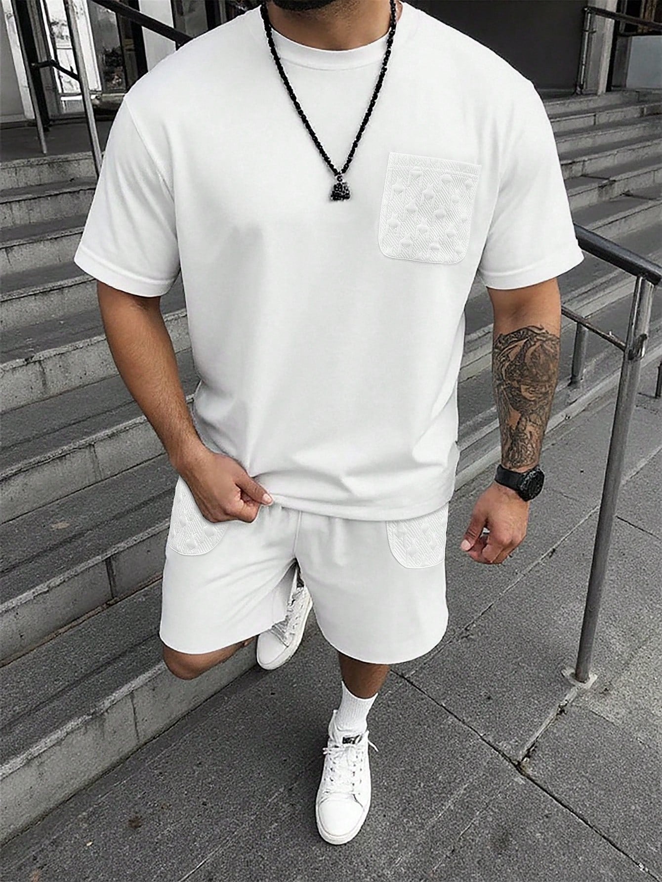 Herren Sommer Set | Kurzarmshirt und Shorts für aktive Tage