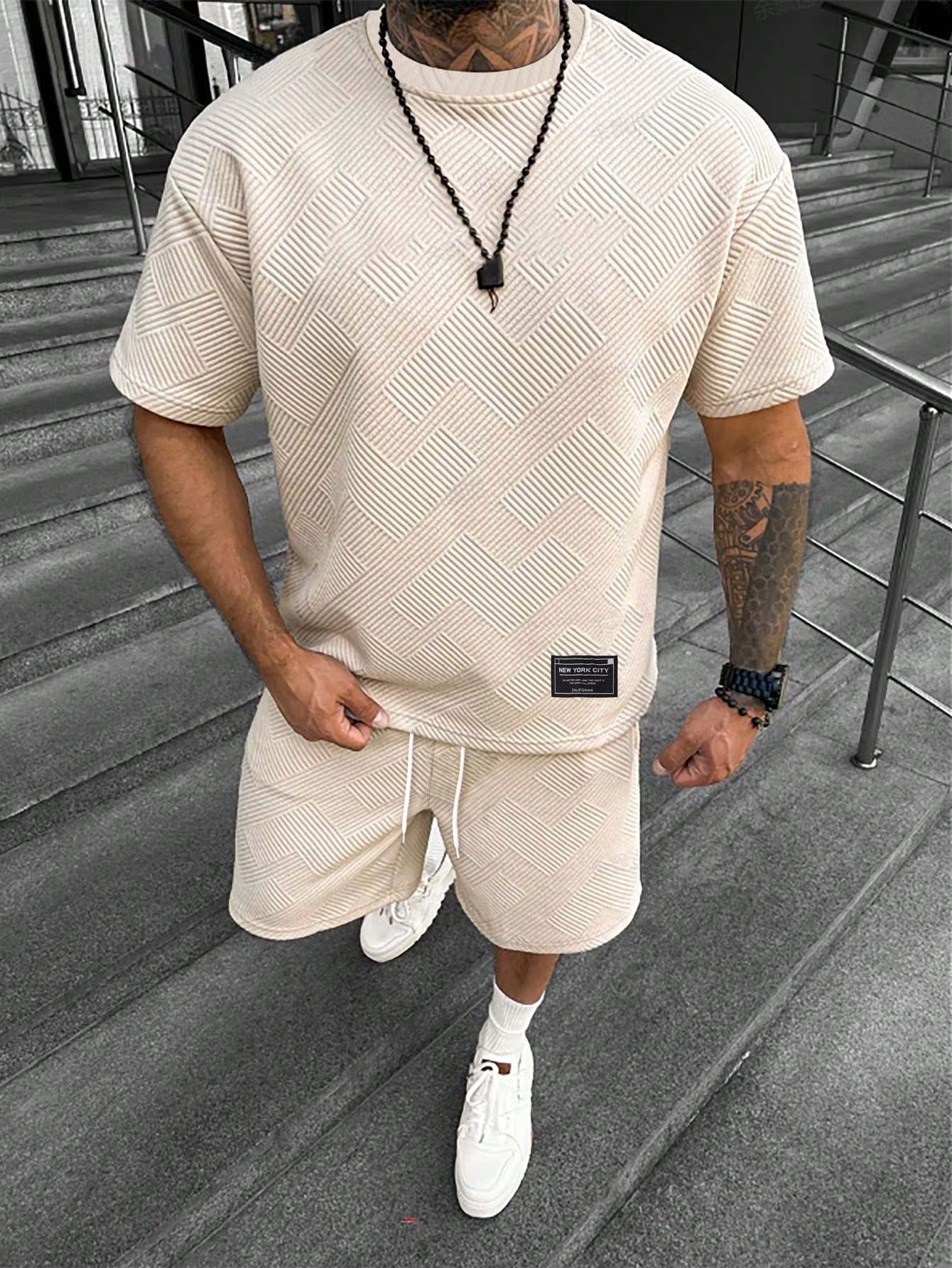 Herren Sommer Set | Kurzarmshirt und Shorts für aktive Tage
