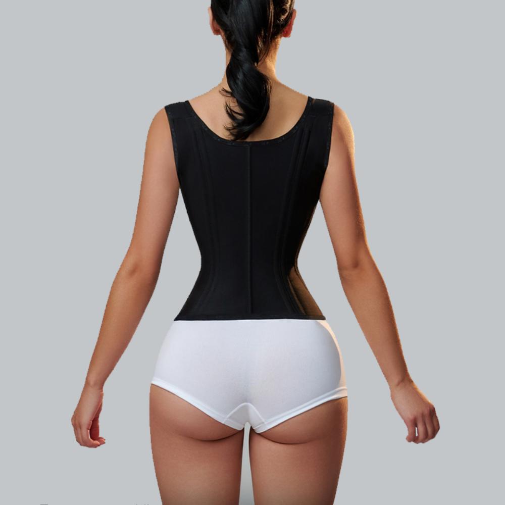 Verstellbarer Taillentrainer für Frauen mit doppelter Kompressionsschicht – bequeme Shapewear