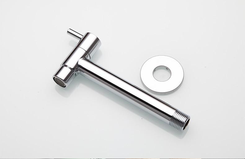 Wandmontierter Badezimmerhahn | Sanitärbedarf für modernes Bad und Dusche
