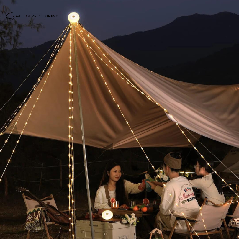 Wasserdichte Umgebungslampe mit USB-Kabel – Tragbare Stimmungsbeleuchtung für Camping und zu Hause