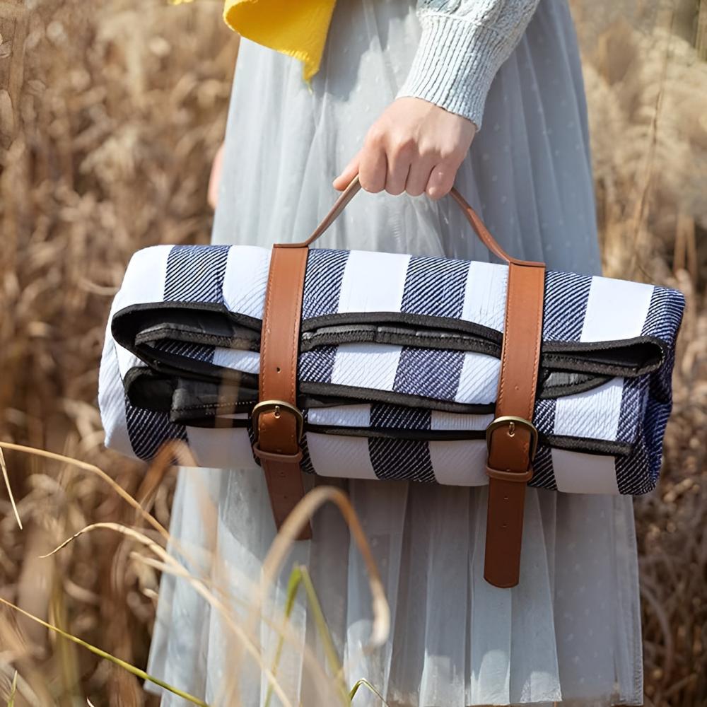 Wasserdichte Picknickmatte – Leicht und Tragbar für Outdoor-Aktivitäten, Faltbares Design mit Weicher Oberfläche