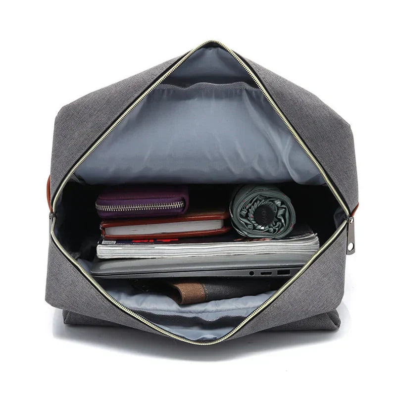 Wasserdichter Laptop-Rucksack – Unisex-Rucksack aus Oxford-Material mit großem Fassungsvermögen und stilvollem Design