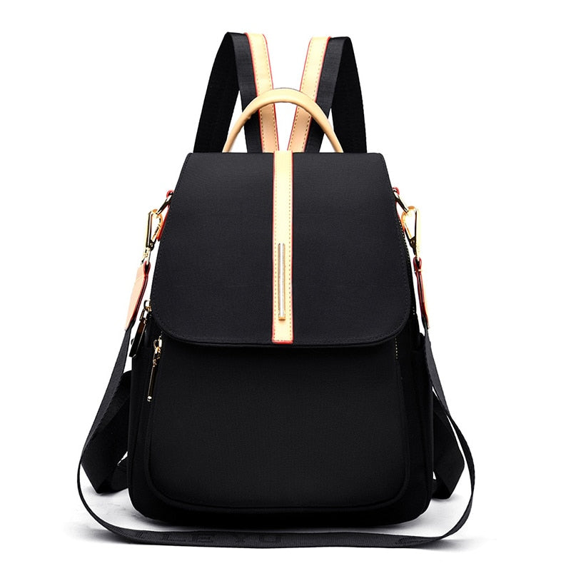 Wasserdichter Rucksack für Frauen – Stilvoller Schulrucksack mit großem Stauraum