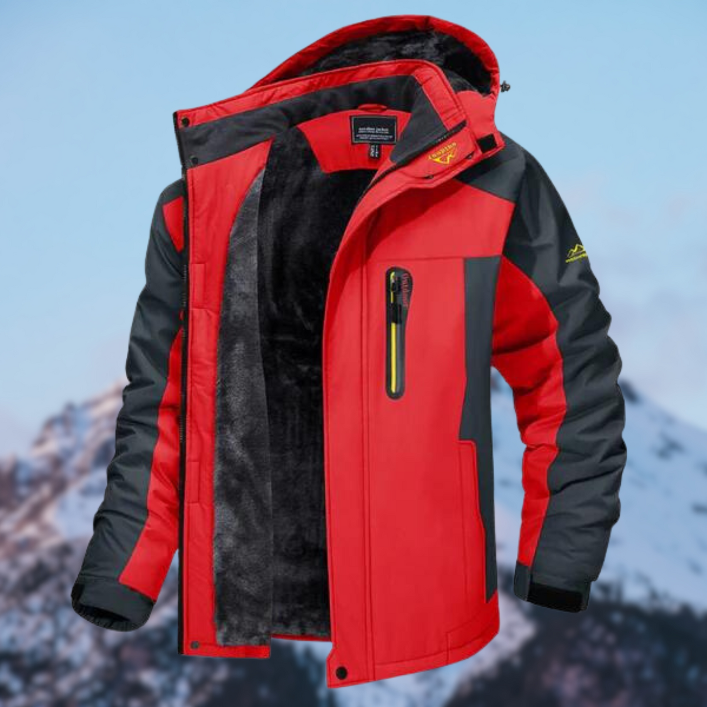 Wasserfeste Herren Winterjacke mit Leichter Füllung – Robuste Outdoor-Jacke für Kalte Tage
