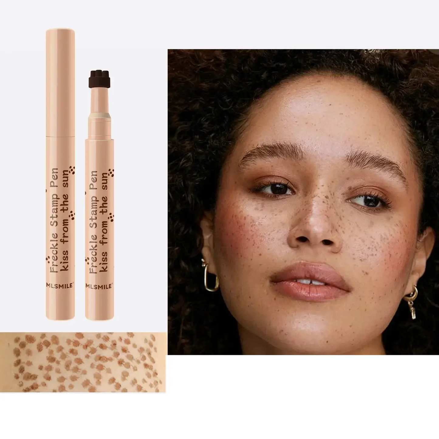 Wasserfester Sommersprossen Stift für Natürlichen Look – Langlebig und Einfach Anzuwenden