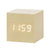 Cube de café à lumière blanche