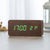 Rectangle marron foncé vert clair