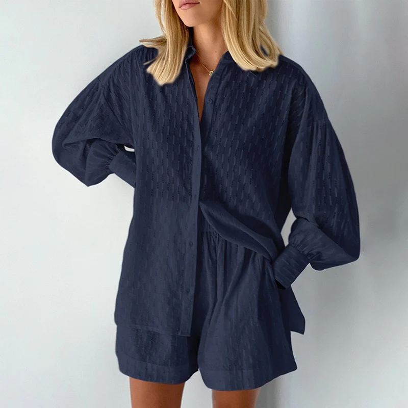Zomerset Damen 2-teilige Bluse und Short | Sommermode für Damen