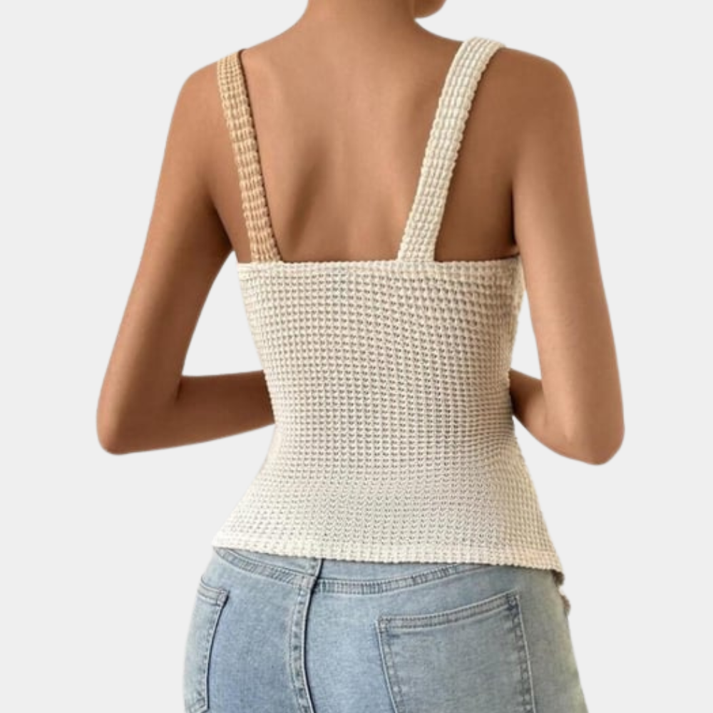 Ärmelloses Top für Damen mit zeitlosem Design