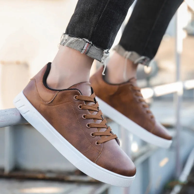 Bequeme Lederschuhe für Männer