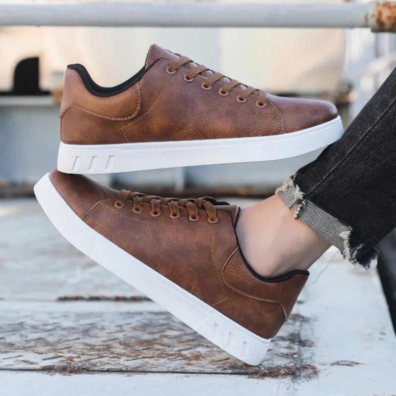 Bequeme Lederschuhe für Männer