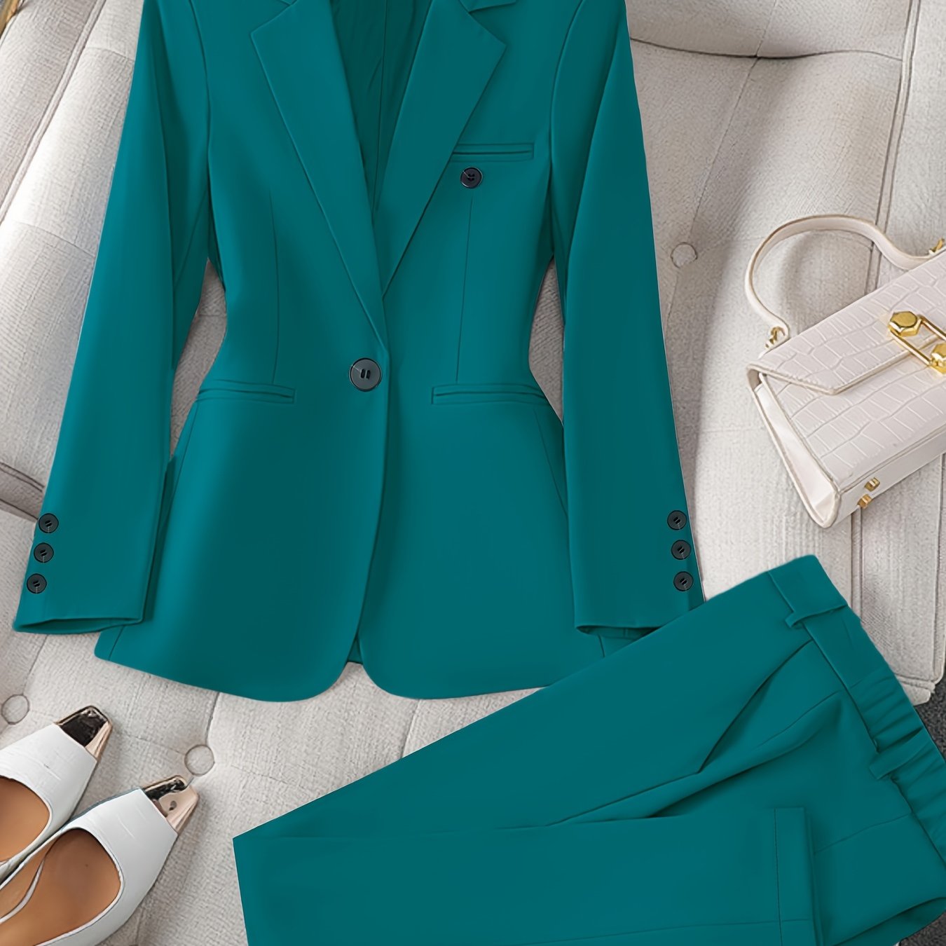 Business-Anzug Damen | Zeitloses Zweiteiler-Set für elegante Auftritte | Valerie