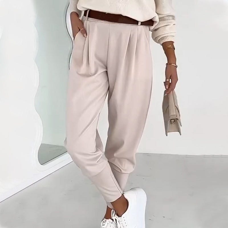 Damen Elegante 9-Punkt-Hose