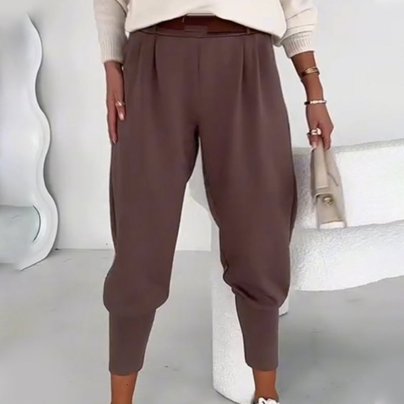 Damen Elegante 9-Punkt-Hose