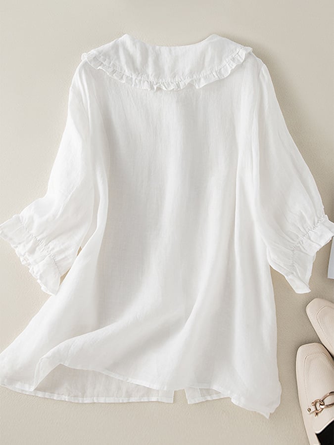Damen Hemd – Femininer Stil mit klassischem Kragendetail