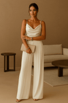 Damen Jumpsuit – Eleganter Schnitt mit weitem Bein