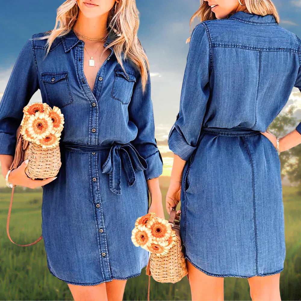 Damen Kleid Elegant Sommerkleid Figurschmeichelnd für Abendveranstaltungen