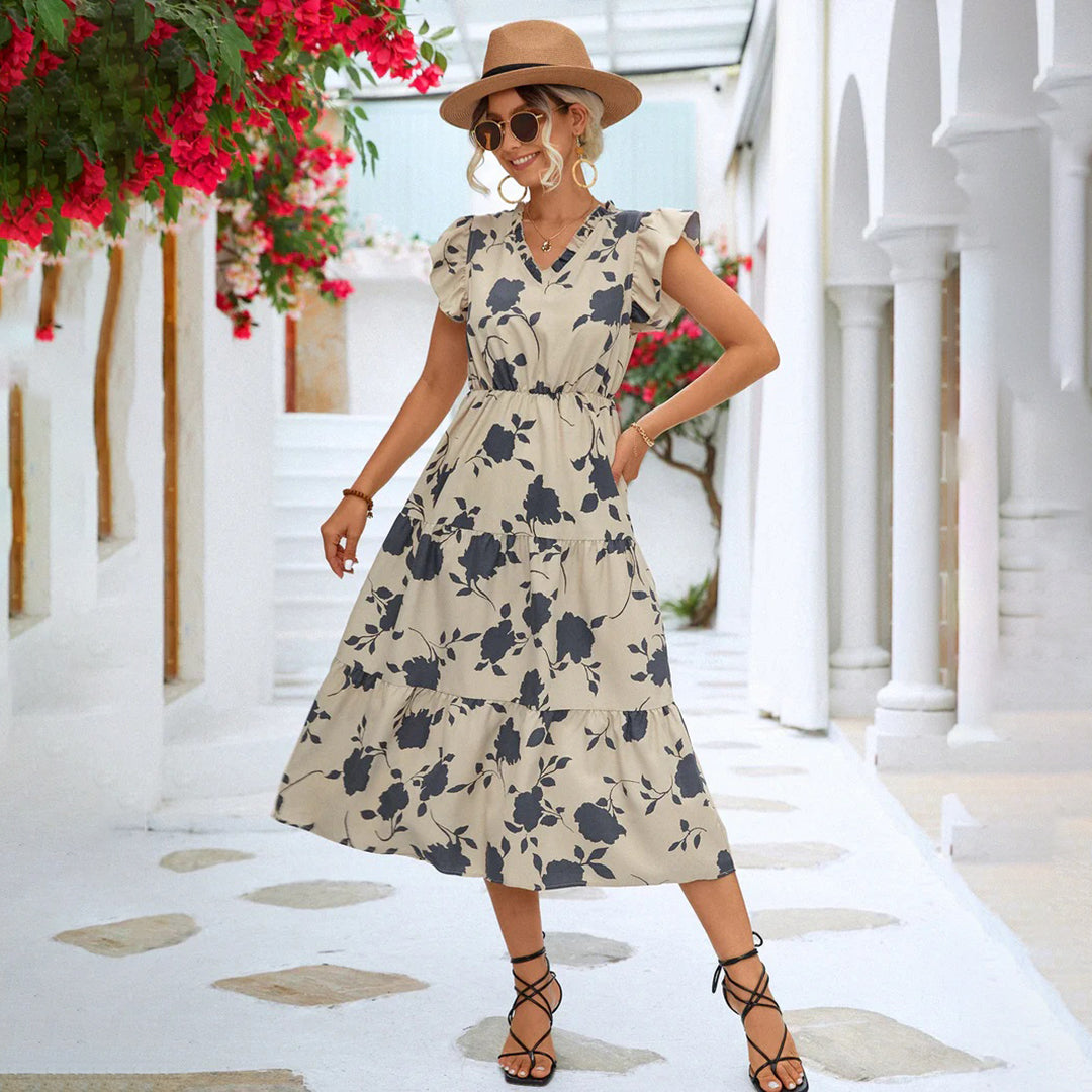 Damen Kleid – Elegantes Sommerkleid für vielseitige Anlässe