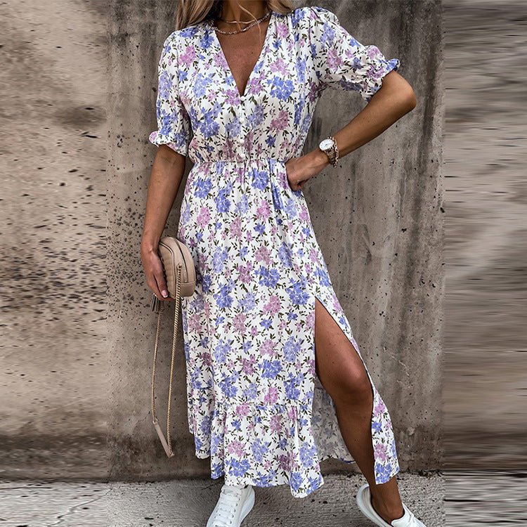 Damen Kleid – Florale Eleganz für besondere Momente