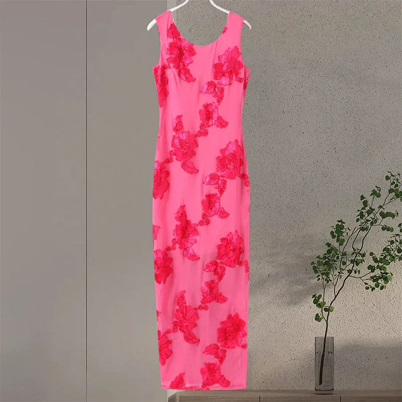 Damen Kleid – Florale Eleganz für den Sommer