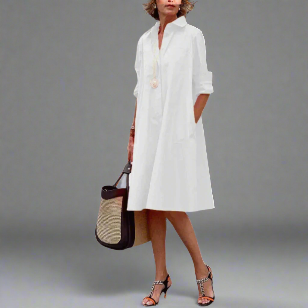 Damen Kleid – Sportlich-eleganter Look mit Polo-Charme