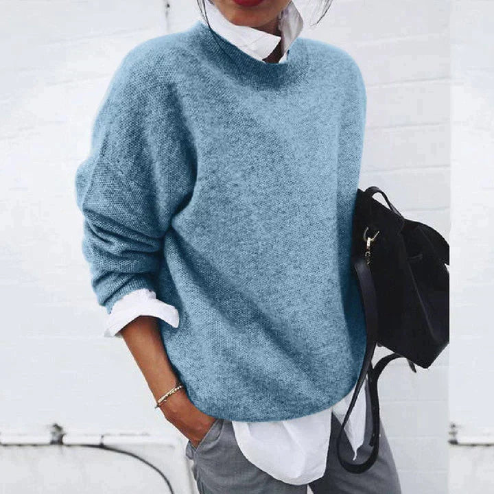 Damen Lässiger Pullover – Bequemer und Vielseitiger Strickpullover3