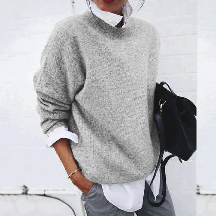Damen Lässiger Pullover – Bequemer und Vielseitiger Strickpullover1