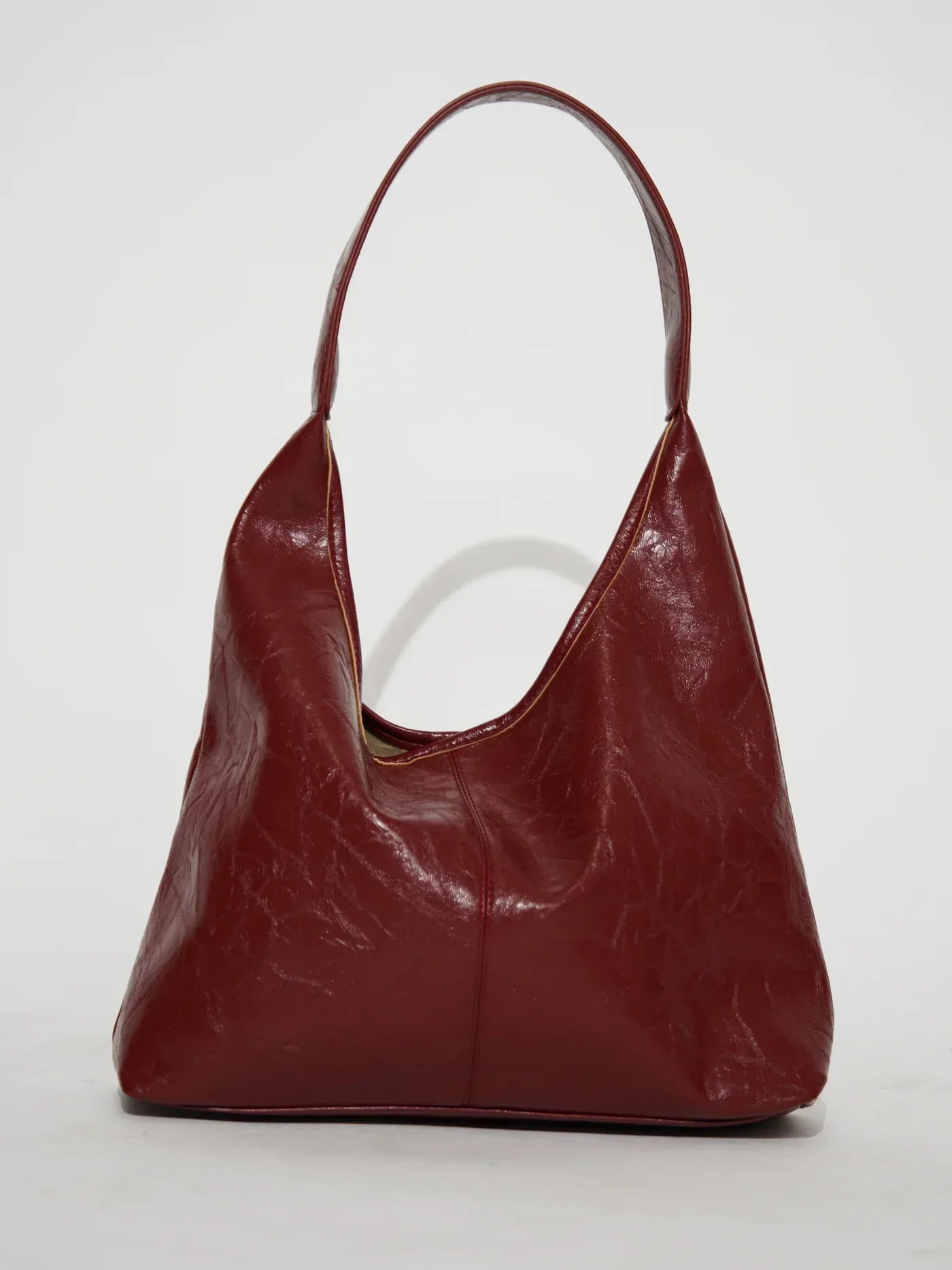 Damen Leder-Hobo-Bag – Elegante Schultertasche in zeitlosem Design