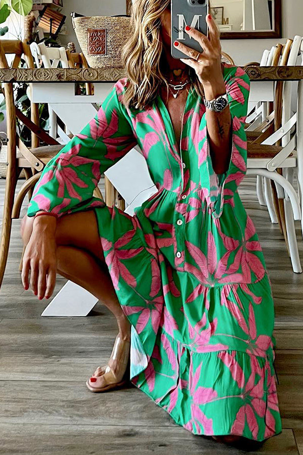 Damen Mini Kleid mit Glockenärmeln und V-Ausschnitt – Sommerkleid für Freizeit und besondere Anlässe