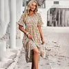 Damen Sommerkleid mit Blumenprint – Leicht & Feminin
