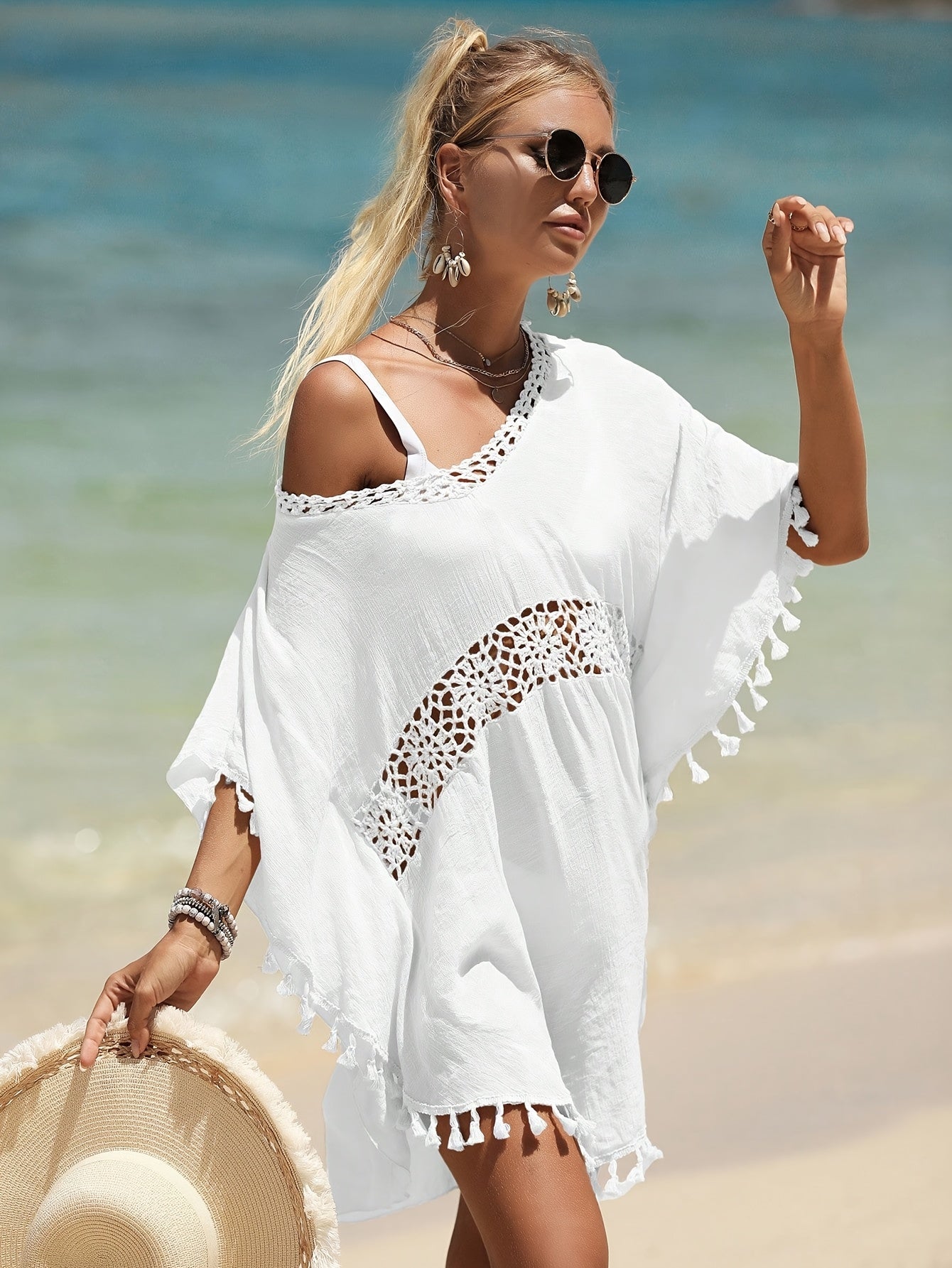 Damen Strandkleid im Bohemian Stil – Leicht, Verspielt und Sommerlich