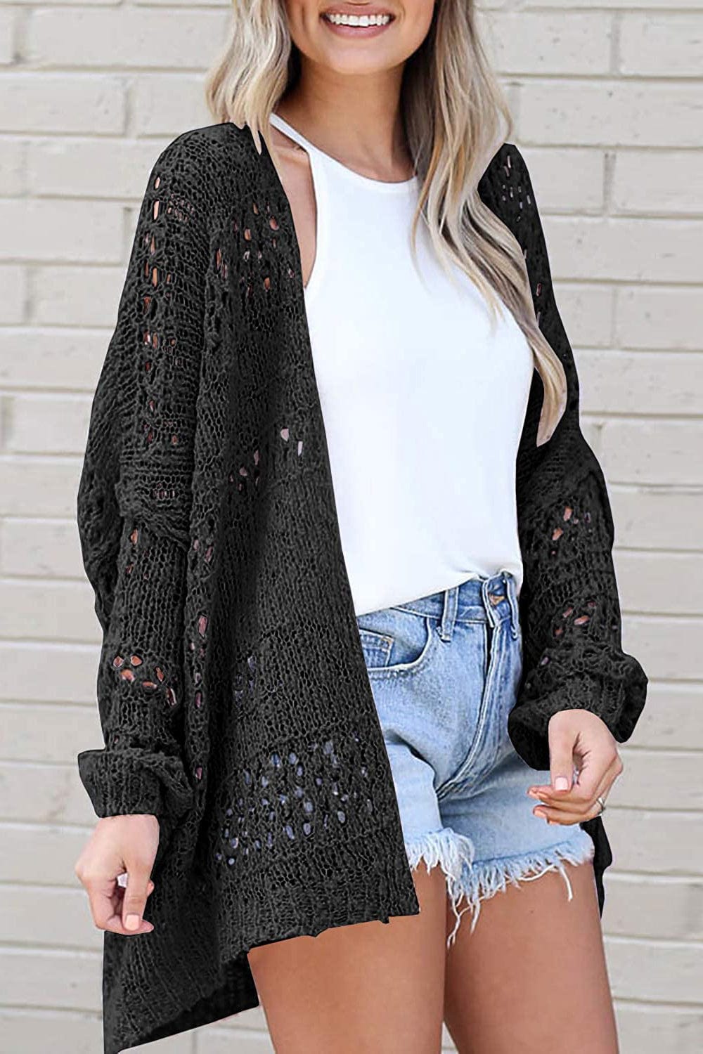 Damen Strickjacke – Boho-Leichtigkeit für entspannte Tage