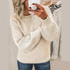 Damen-Strickpullover mit Zopfmuster – Gemütlich und stilvoll für Herbst und Winter