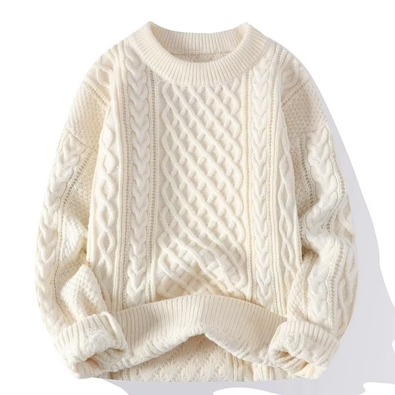 Damen Strickpullover mit Zopfmuster – Kuscheliger Pullover für Herbst und Winter