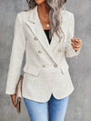 Damen Tweed-Blazer mit Knopfleiste – Elegant & Zeitlos