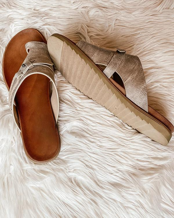 Damen Zehentrenner-Sandalen – Bequem & Zeitlos für den Sommer
