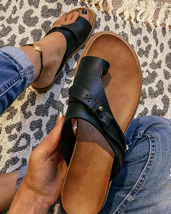 Damen Zehentrenner-Sandalen – Bequem & Zeitlos für den Sommer