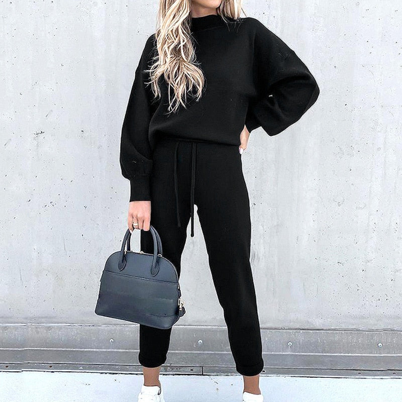 Damen Zweiteiliges Set – Bequemer & Stilvoller Look
